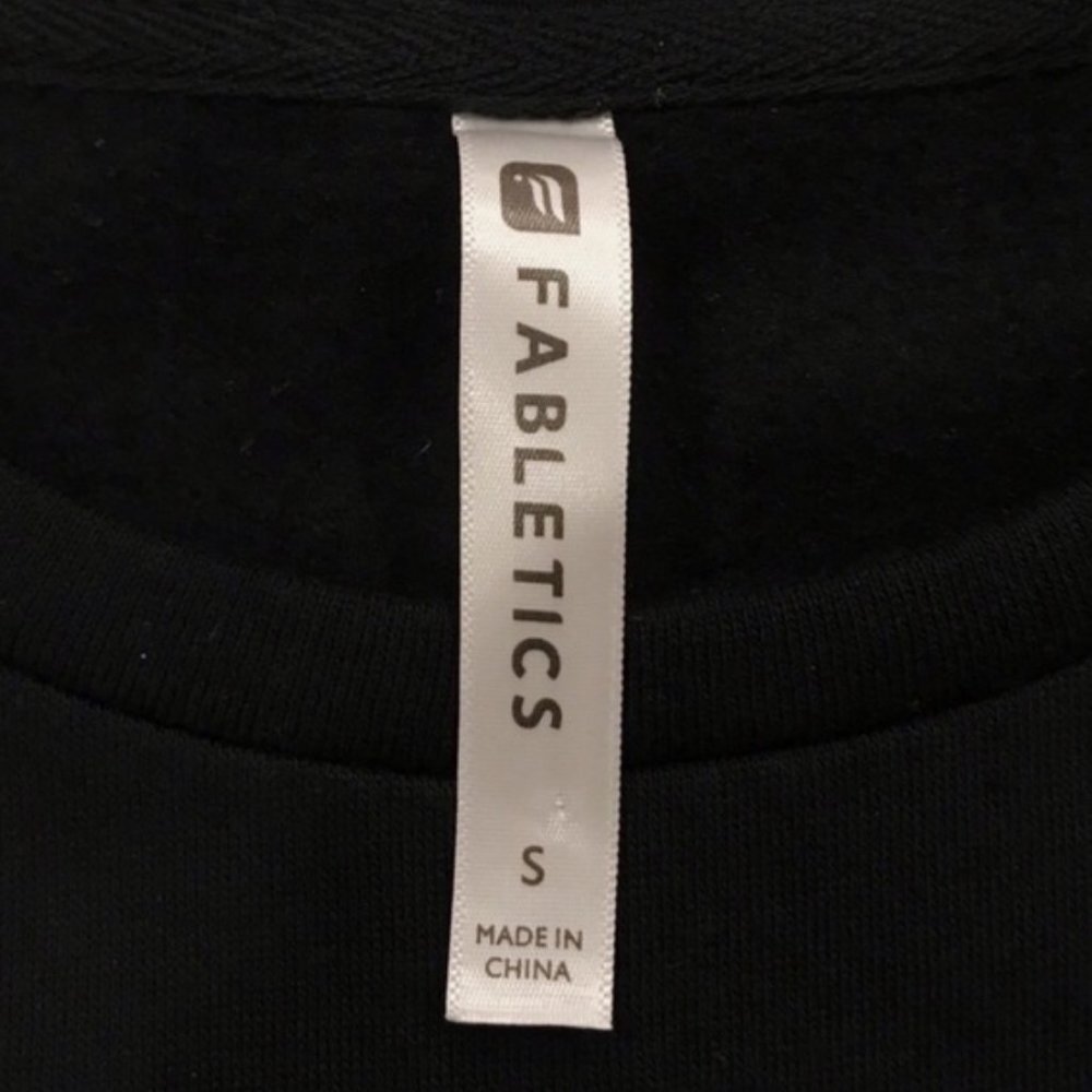 Fabletics Snowshoe Pullover Sweater Sweatshirt Bl… - image 7